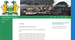 Desktop Screenshot of consulateofsierraleoneinatlanta.org